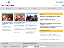 Tablet Screenshot of bethesda-inc.org